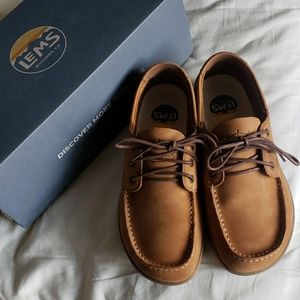 Lems Mariner Leather Boat Shoe.